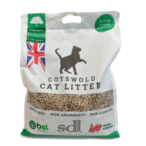 Wood Pellet Cat Litter 7L bag.