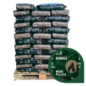 Domestic Wood Pellets are the sustainable biomass heating fuel. All En Plus A1 certified and BSL Approved and available by pallet in full, 3/4 or half pallet.