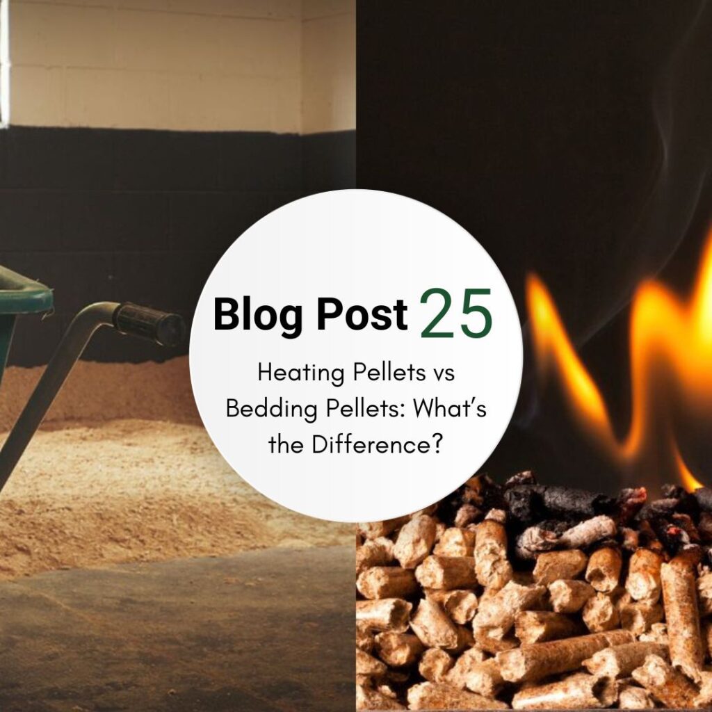 Heating Pellets vs Bedding Pellets: What’s the Difference?
